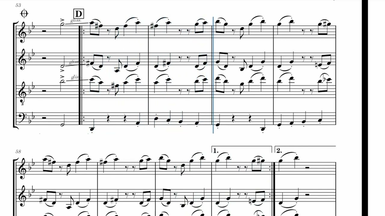 Momposina, para cuarteto de saxofones - Arr: Simón A. Chamorro
