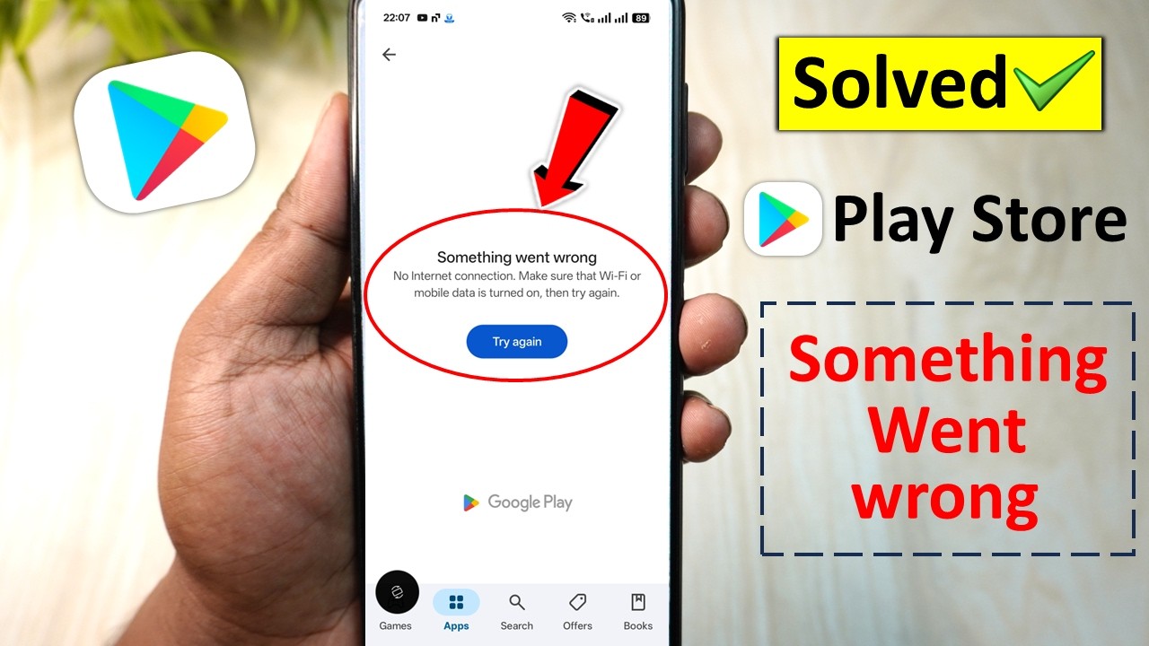 play store something went wrong | play store something went wrong problem | play store problem solve