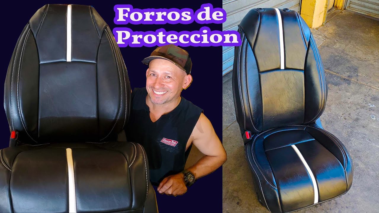 Hacer Forros Para Protejer La tap[iceria de Asientos.- SLIPCOVER
