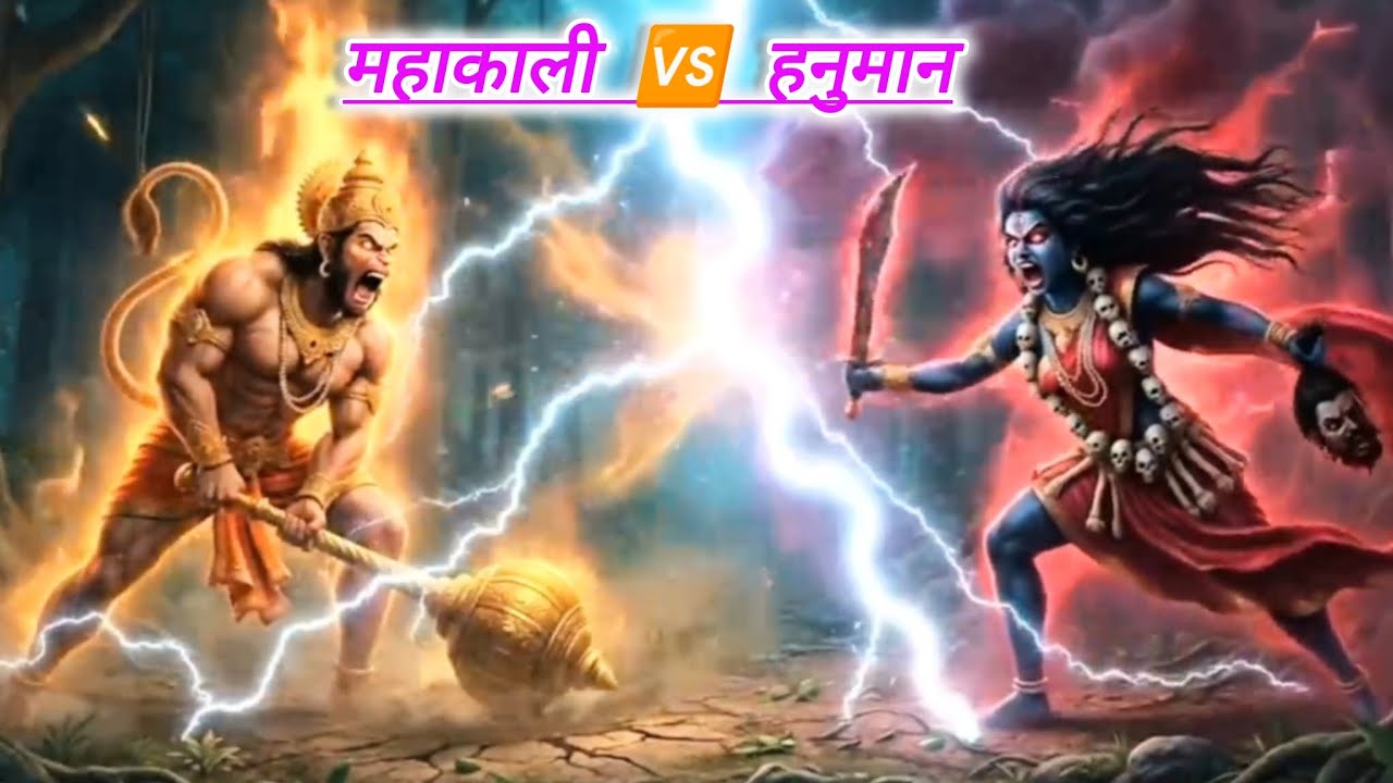 क्रोधित महाकाली और पंचमुखी हनुमान का प्रलयंकारी युद्ध ! | Mahakali vs Hanuman | #mahakali​ #hanuman​
