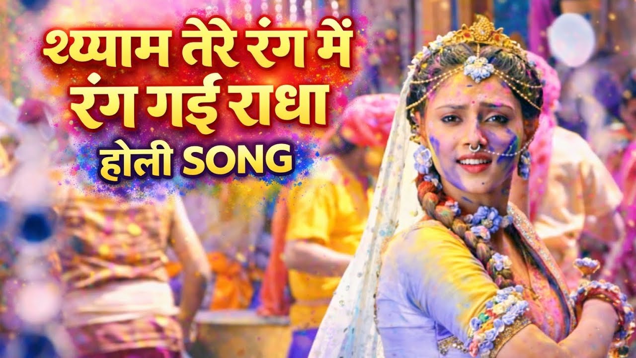 P Spiritual Zone – Radha Krishna Holi Song 2026 | श्याम के रंग में रंग गई राधा | Latest Holi Bhajan