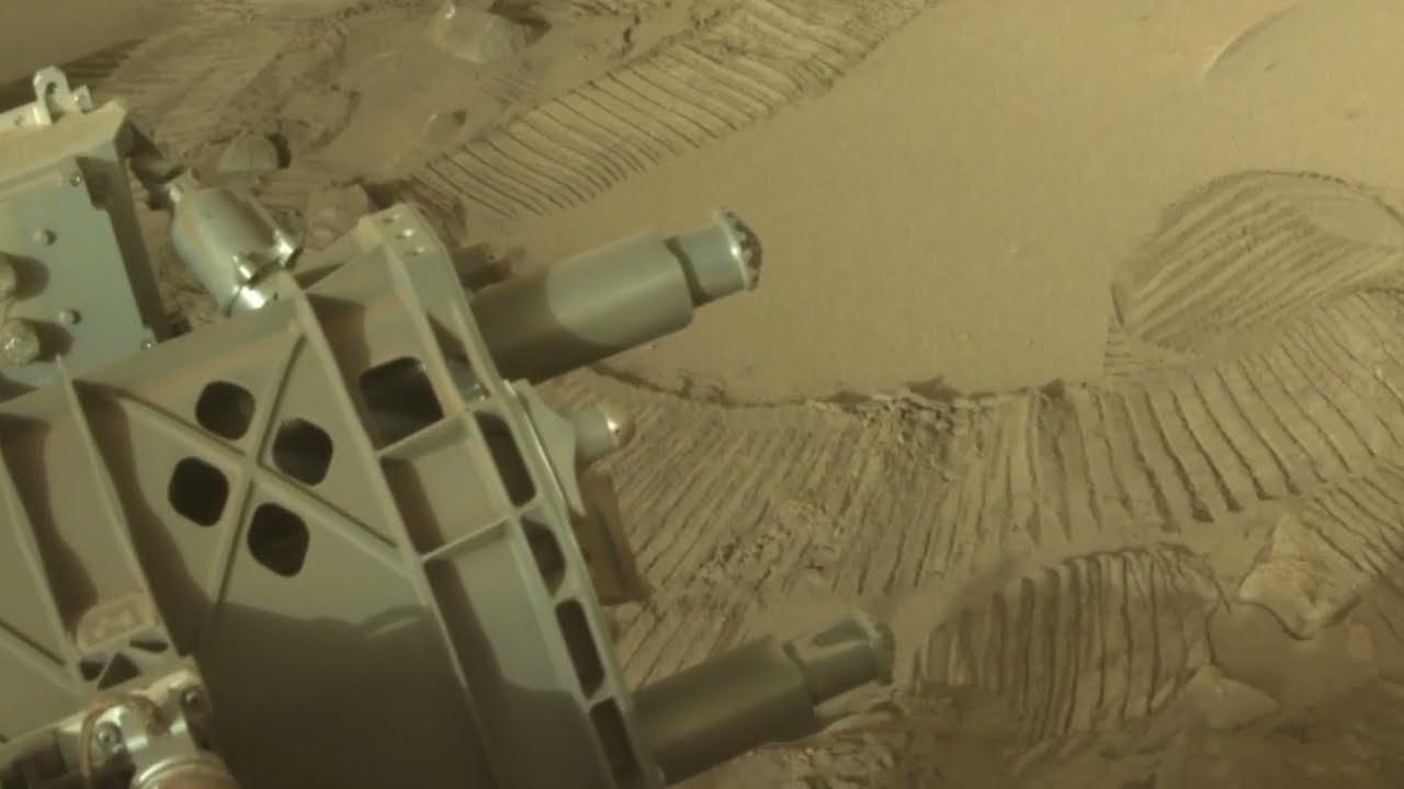 NASA's perseverance Rover sol 1124. mars images and information. (v
