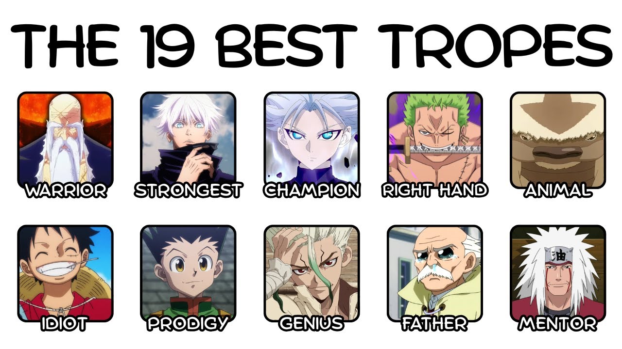 The 19 BEST tropes in anime & manga (USE THESE)