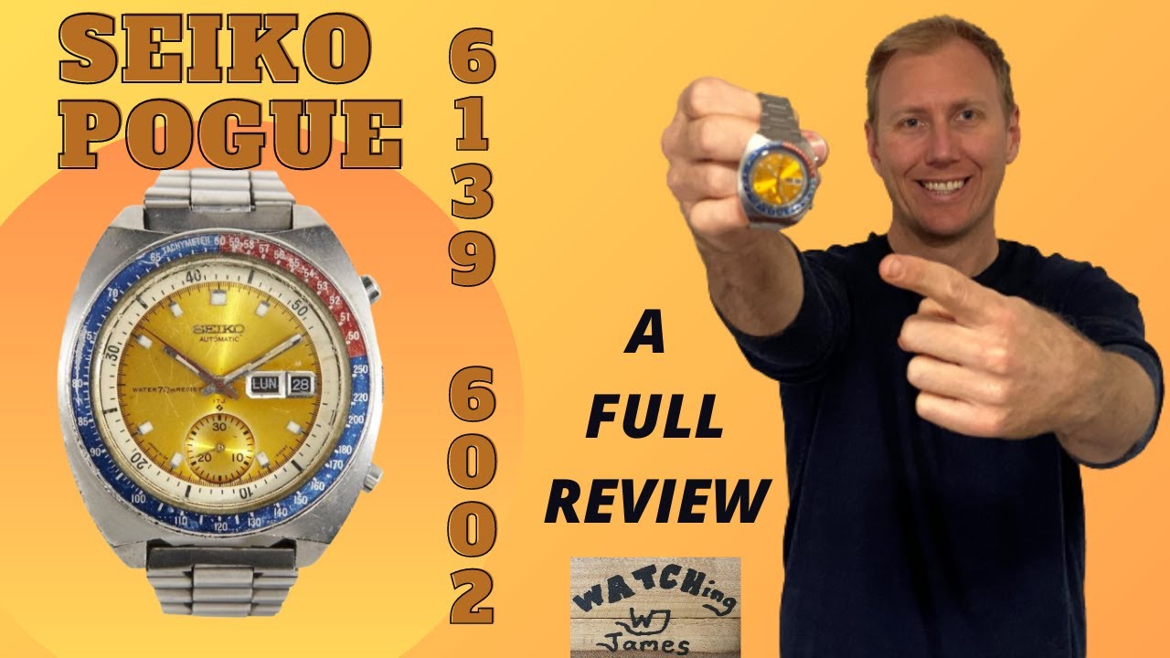 Seiko 6139 6002 Pogue full review