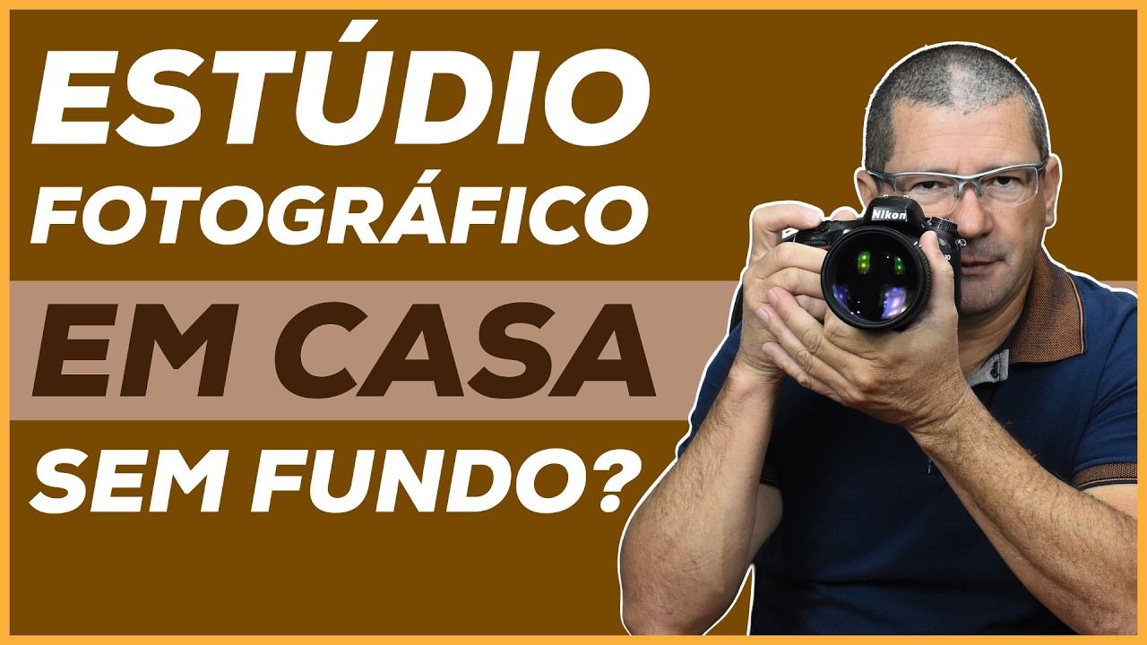Tem como fazer Estúdio Caseiro sem Fundo Fotográfico?