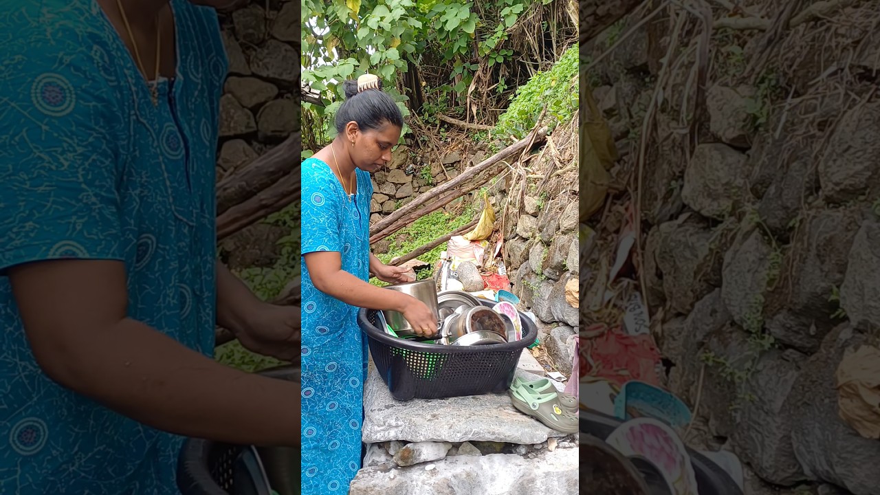 ✨️அம்மா வீடு morning||#minivlog #yojithamma #villagelifestyle #munnar #vlog #trending #ytshorts