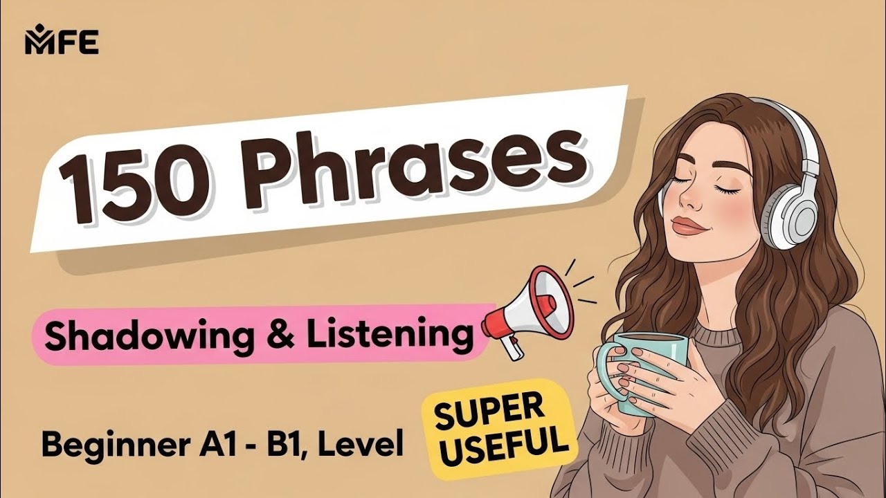 150 most commonly used English phrases in everyday conversations | Slow English 