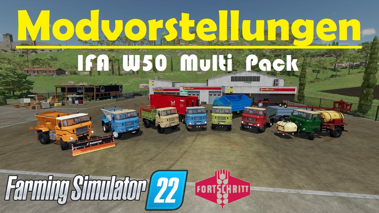 LS22 Modvorstellung - IFA W50 Multi Pack 