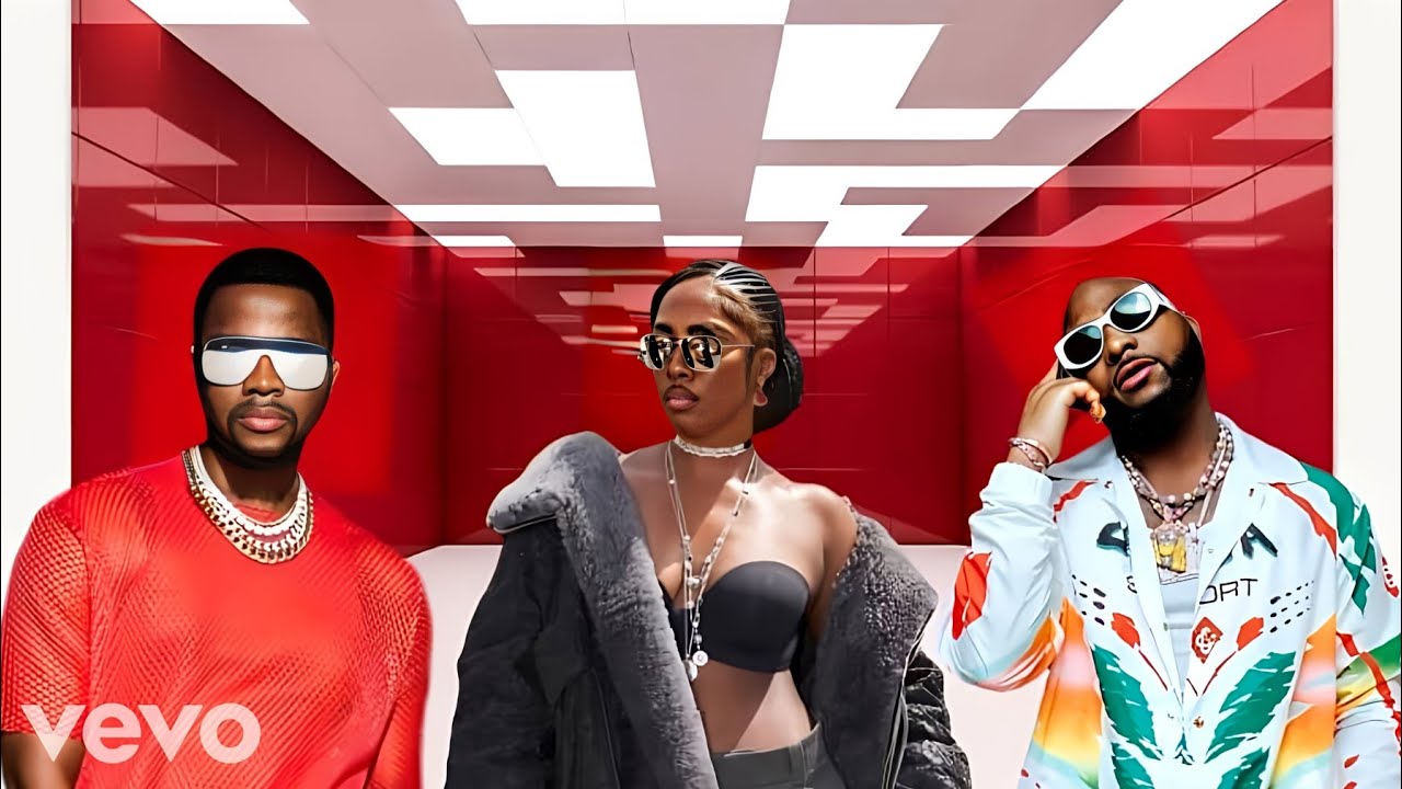 Kizz Daniel Ft Tiwa Savage & Davido - Jiggle (Official music video)