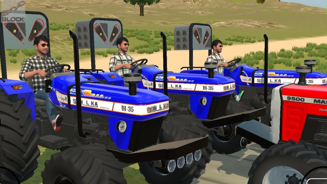 इंडिया के किसान करोड़ पति😮🤑 India sonalika tractor driver #SonalikaMassytractor #tractordriving 