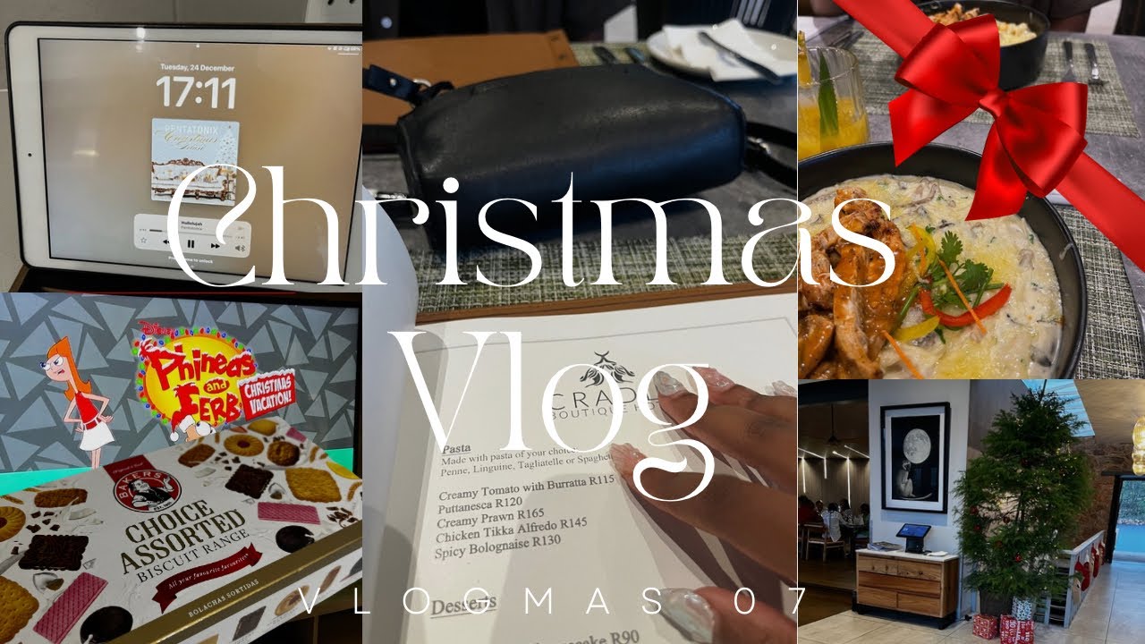 Vlogmas 07 | It’s TIIIME! Christmas vlog🎄: dinner with the family, watching Christmas movies etc.