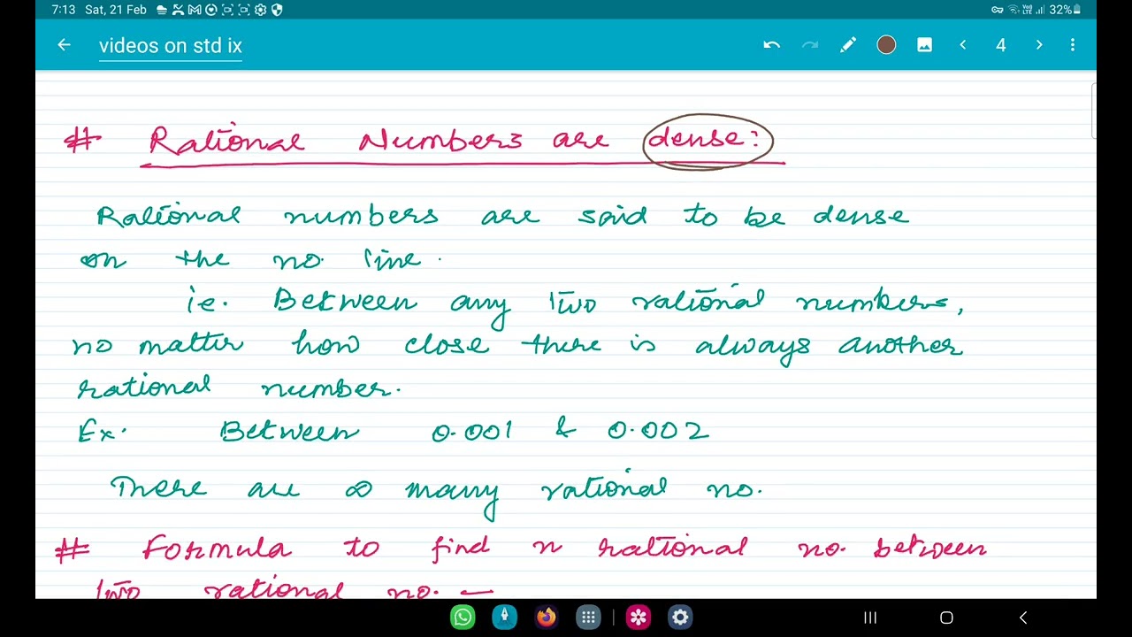 class 9th Number System