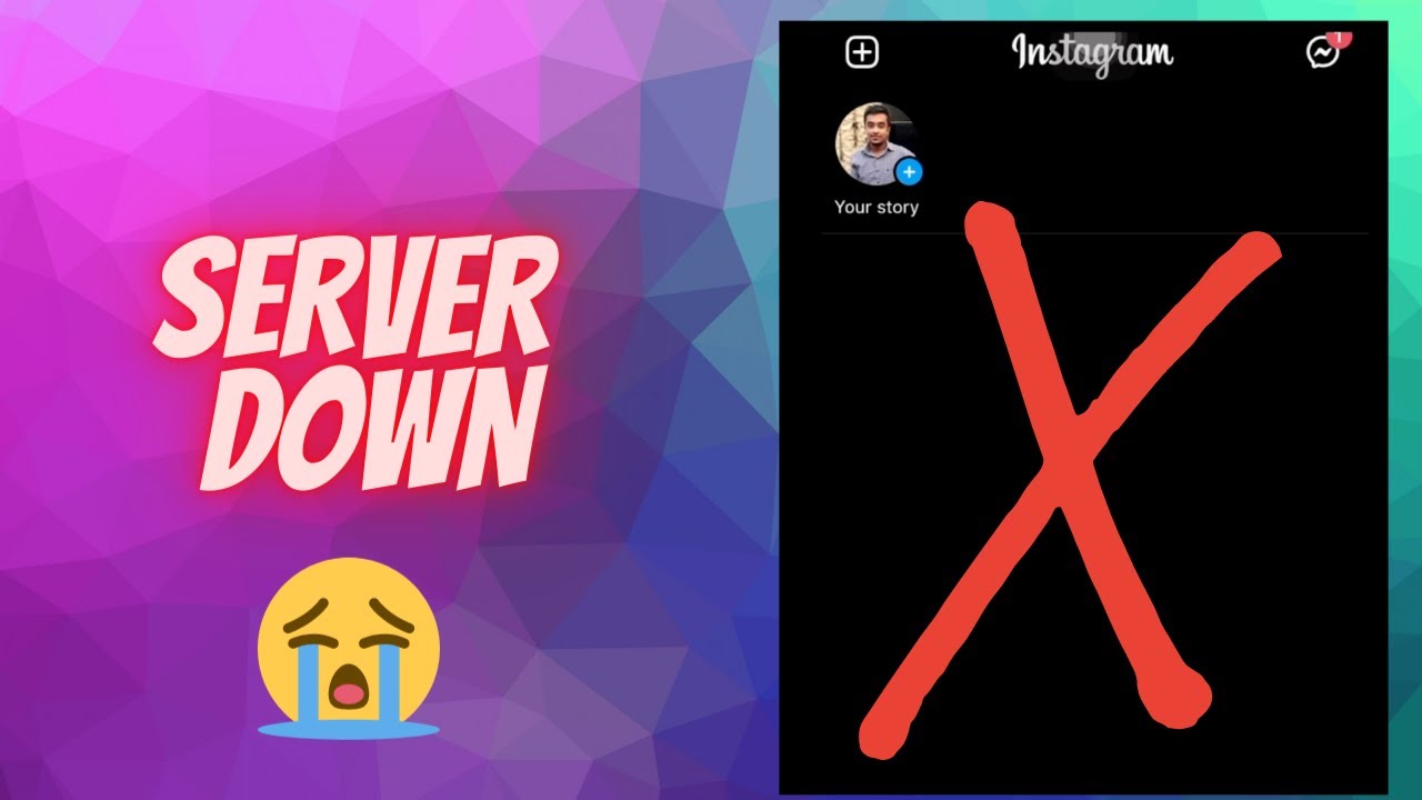 WHATSAPP & INSTAGRAM SERVER DOWN 😐