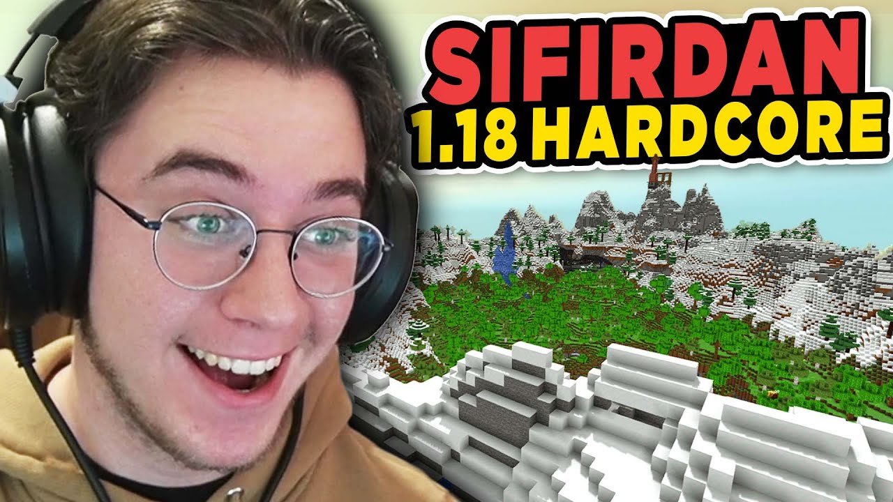 1.18 Hardcore Cennet D&uuml;nyaya Giriş! | Minecraft Hardcore 17