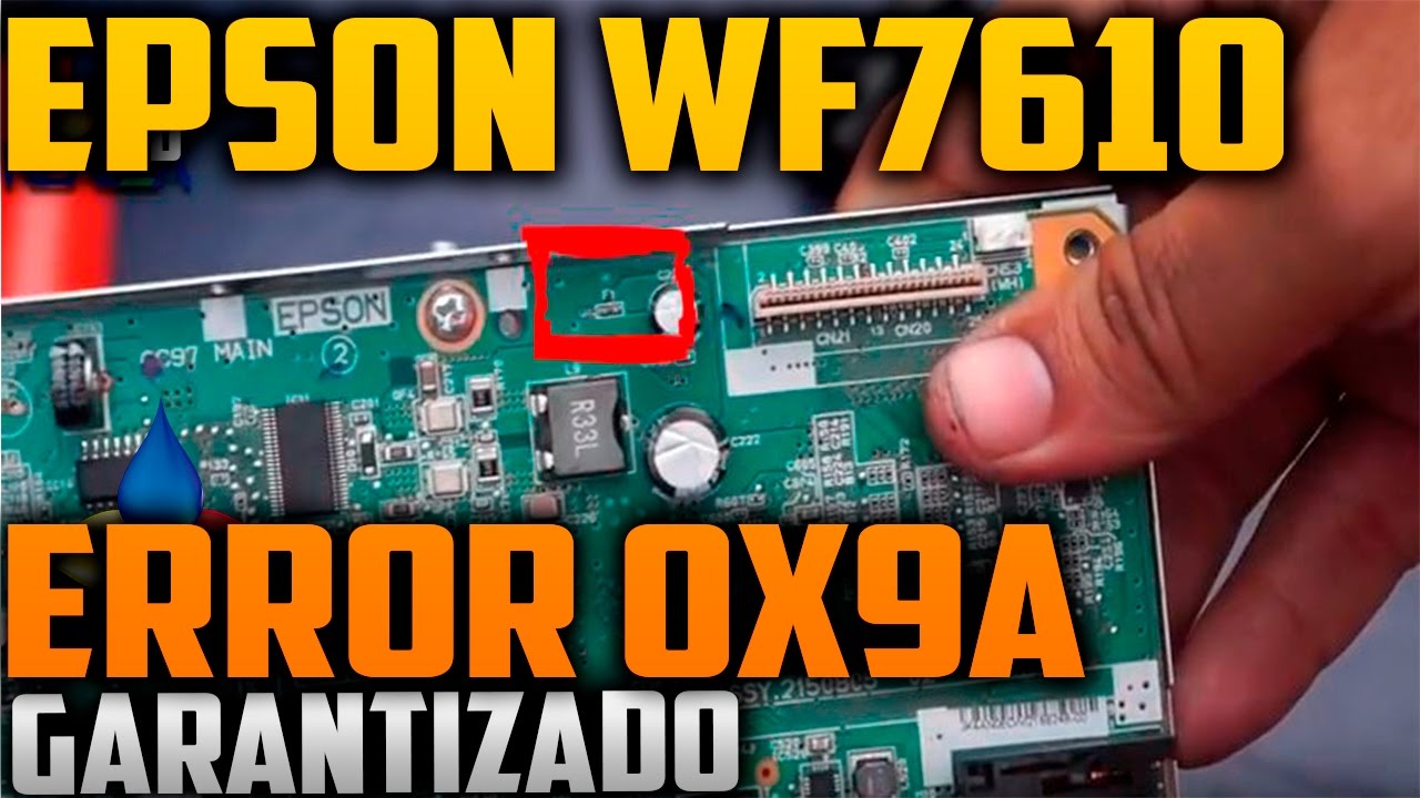 🔴 LIMPIEZA DE CABEZAL EPSON🛑WORKFORCE7610💦 | error 0x9a