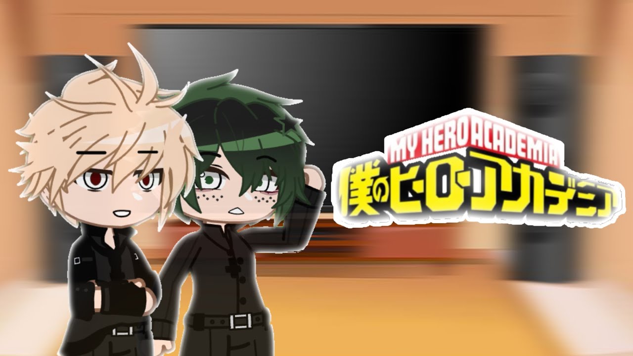 *Реакция прошлых одноклассников Деку на него* BkDk🧡💚  / past deku classmates react to him/