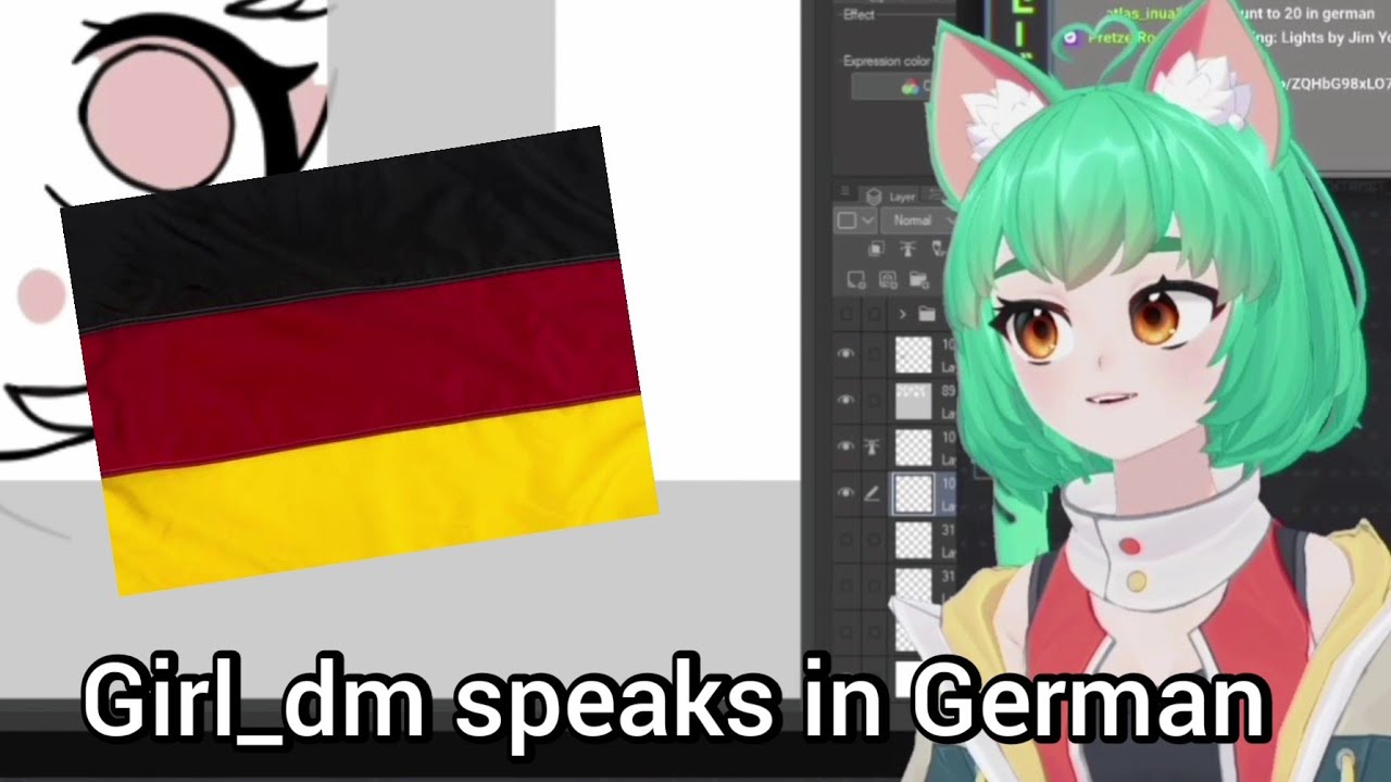 Girl_dm - knows a little to speak German