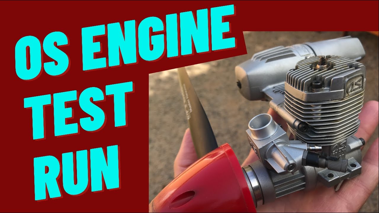 Тестовый запуск OS Max Engines .46 AXII
