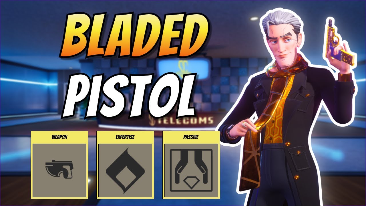 BLADED PISTOL | Larcin Solo Gameplay Deceive Inc