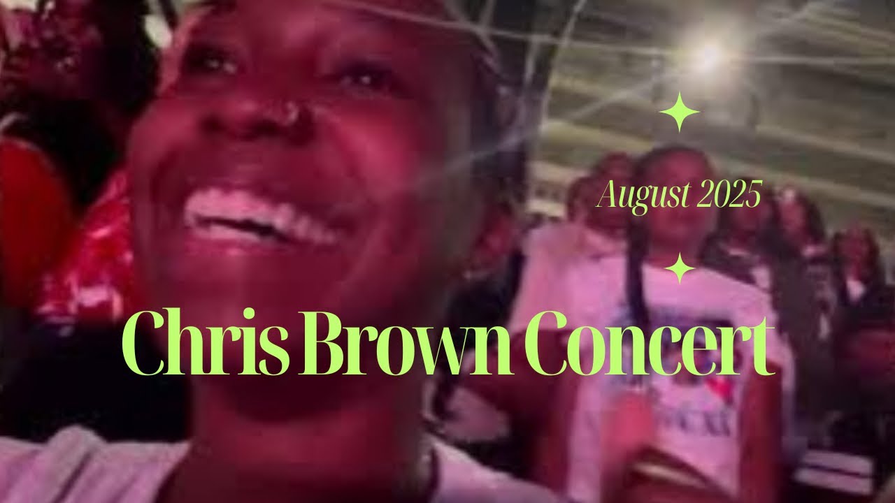 I saw Chris Brown in concert!! 🥹😭🥰 | Living Days in my Life | August 2025