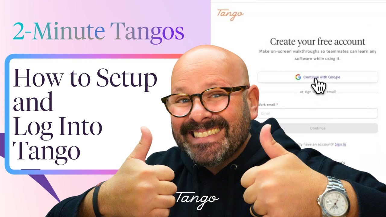 How to Setup and Login into Tango