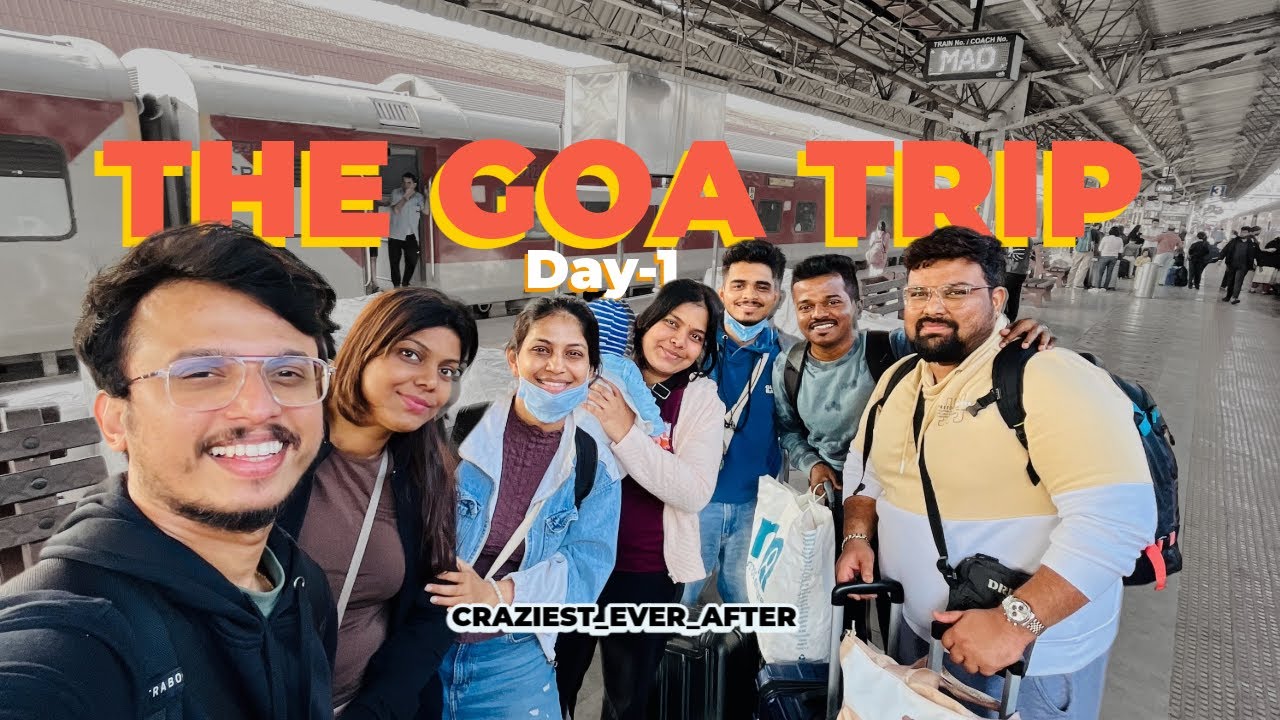 Our First Goa Trip Together 🌴 | Travel Day Vlog | Day 1