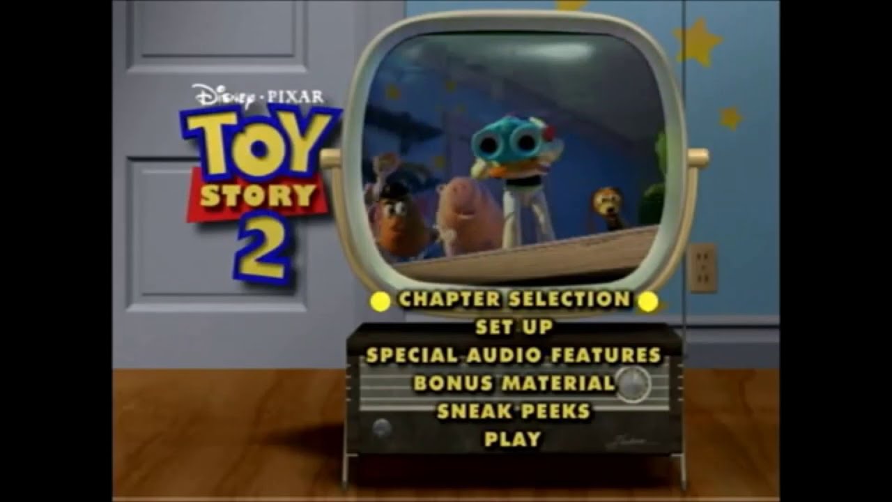 Opening to Toy Story 2 (1999) The Ultimate Toy Box Collection 2000 DVD