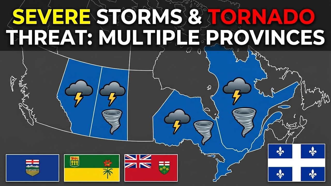 LIVE!! Tracking Severe Storms & Tornado Threat  Across Canada July 2ns 2026