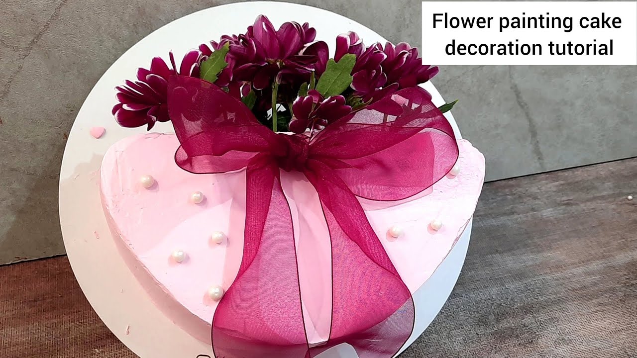 How to make a cake as beautiful as a painting