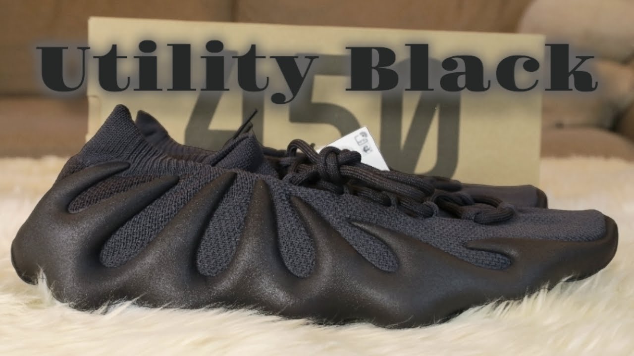 Yeezy 450 Utility Black Unboxing & Full Review + Comparison to 450 Dark Slate!