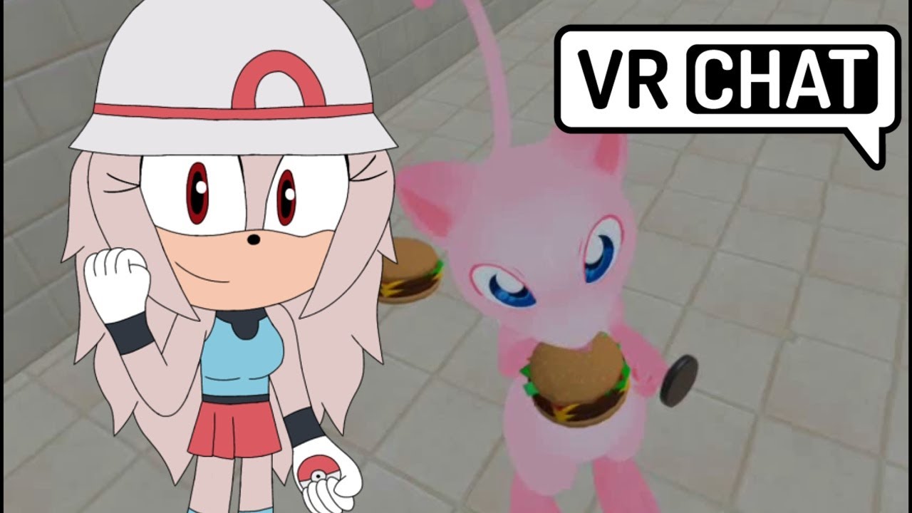 Sailor Peace Encounters a Mischevious Mew at McDonald's (featuring...a lot of people) - VRChat