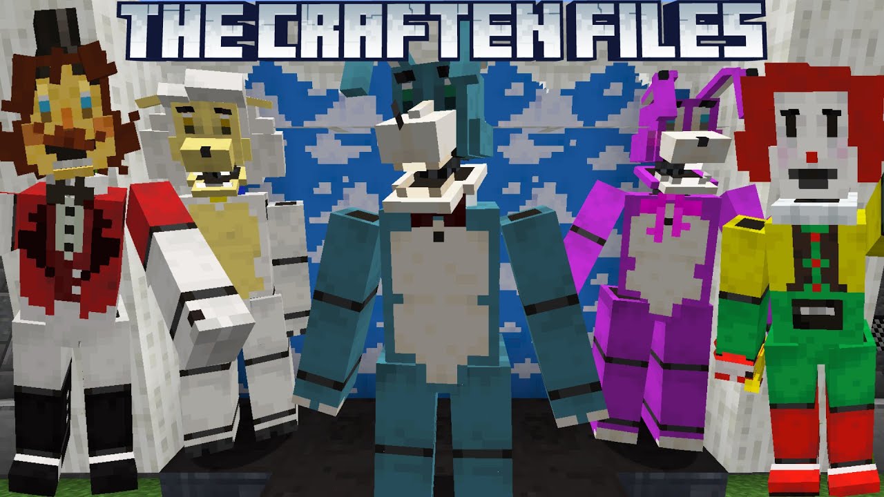 THIS WALTEN FILES MINECRAFT FNAF MOD IS AWESOME! (The Craften Files Mod Showcase)