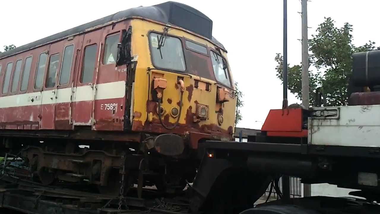 BR Class 308 EMU No. 75881 Leaving the Pump House Museum on 21/07/2011