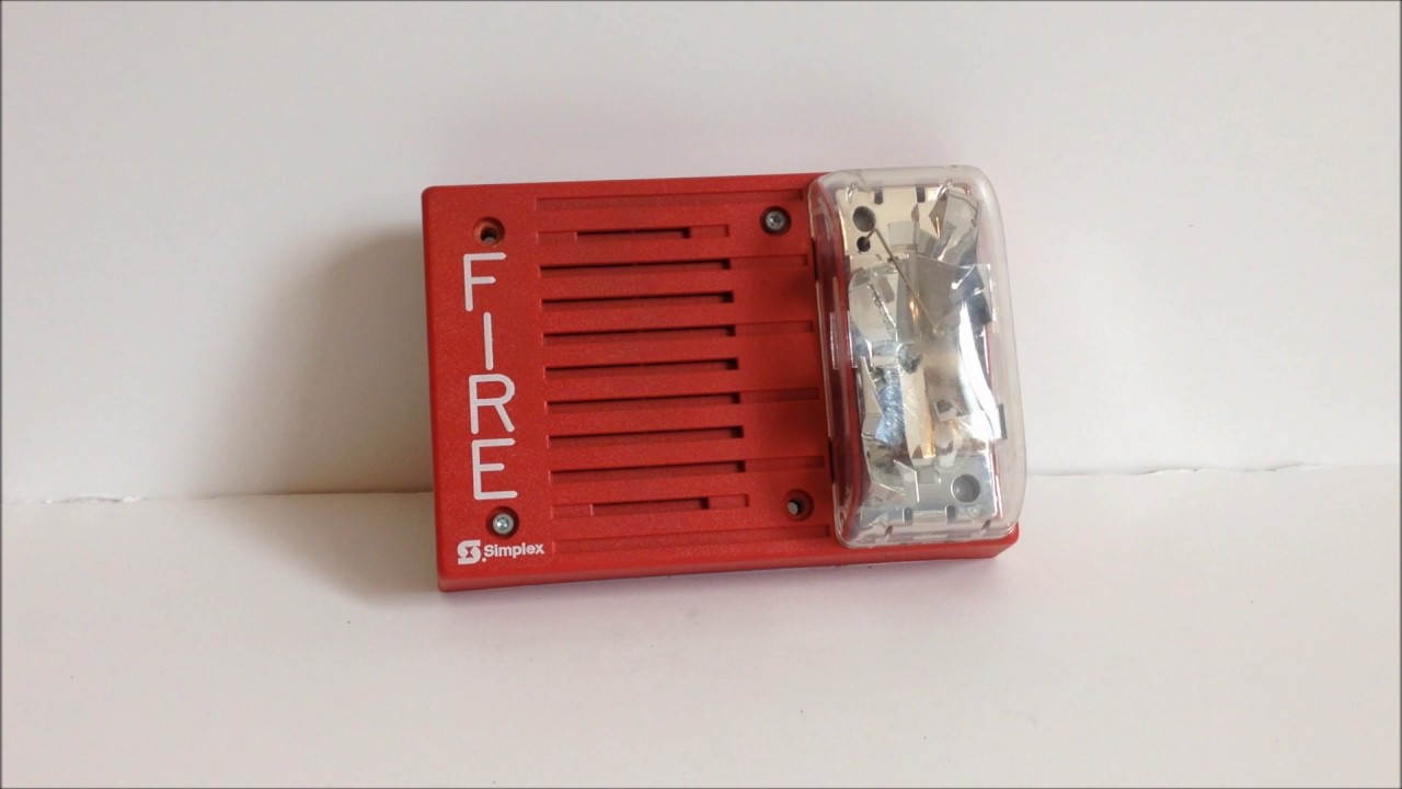 Simplex 4903-9219 Fire Alarm Horn/Strobe