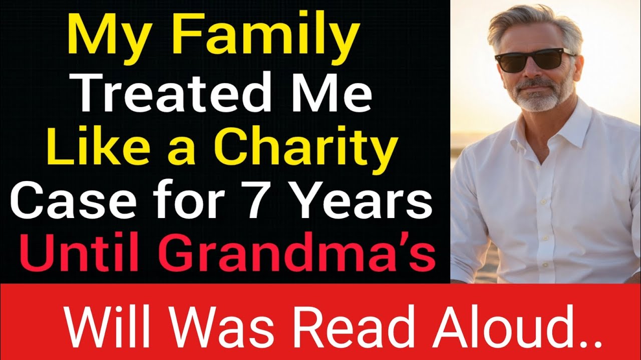 My Family Treated Me Like a Charity Case for 7 Years—Until Grandma’s Will Was Read Aloud