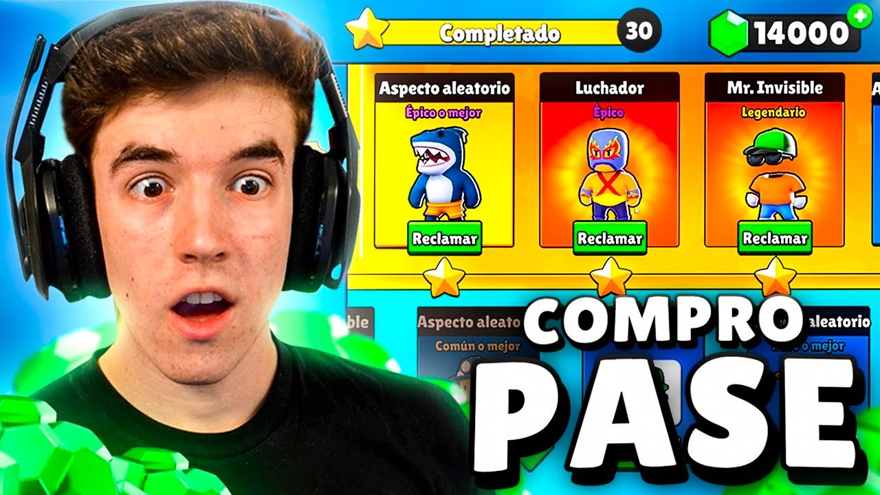COMPRO TODO EL NUEVO PASE de BATALLA y CONSIGO NUEVAS SKINS de STUMBLE GUYS