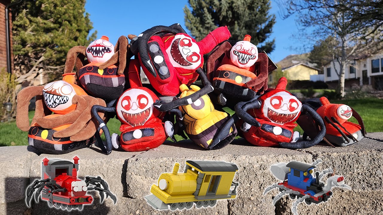 Unboxing New Official Choo Choo Charles Plush + Legos & More Plush!