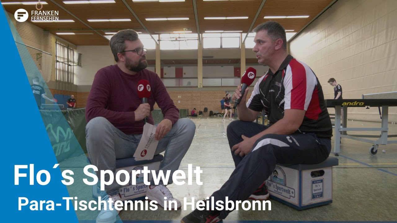 Flo`s Sportwelt: Zu Besuch beim bayerischen Regionalstützpunkt für Para-Tischtennis