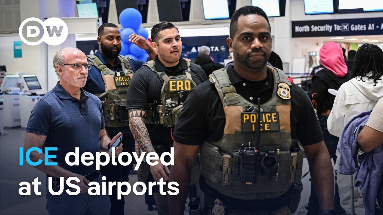 Unease as ICE deployed at US airports: What's the point? | DW News