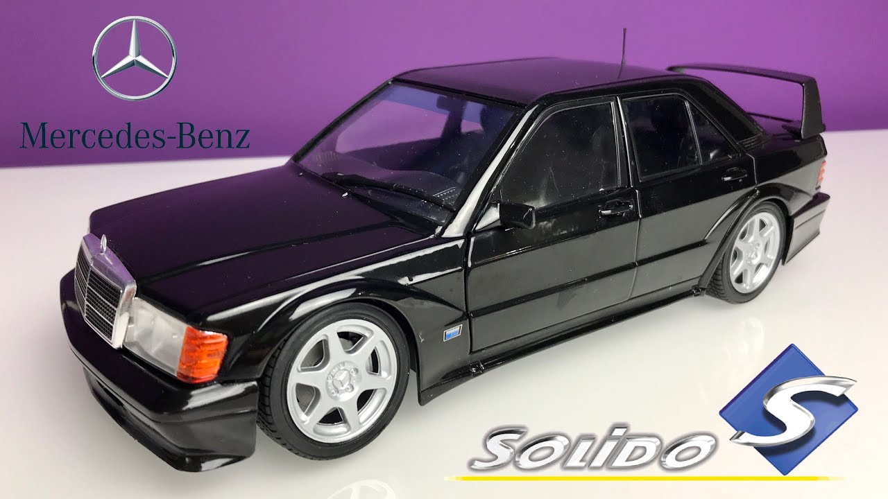 1:18 Mercedes-Benz 190E 2.5-16 Evolution II - Solido (Unboxing)