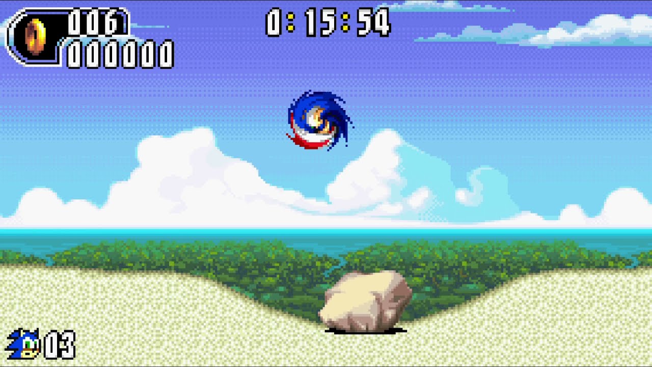 Neo Green Hill in Sonic Advance 2