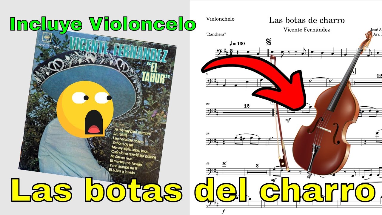 Las botas del charro - Vicente Fernández