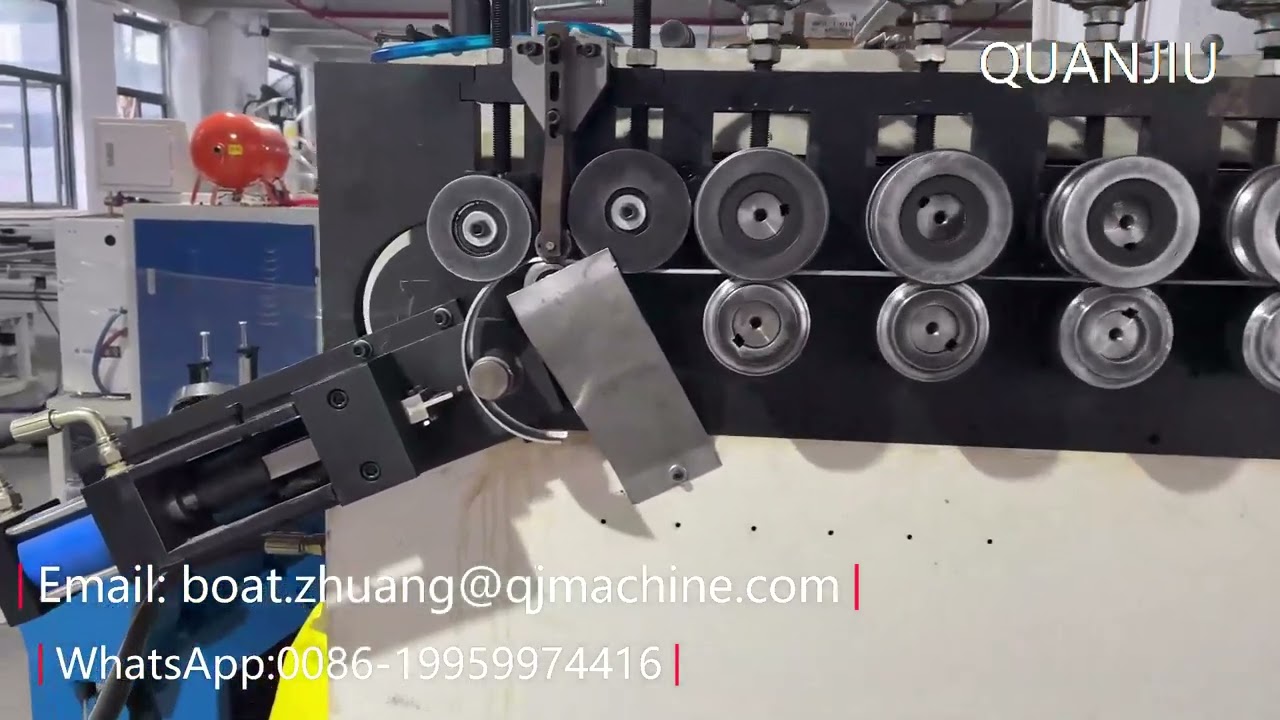 India Customized Automatic Flat Wire Ring Making with Servo Cutting Machine Training