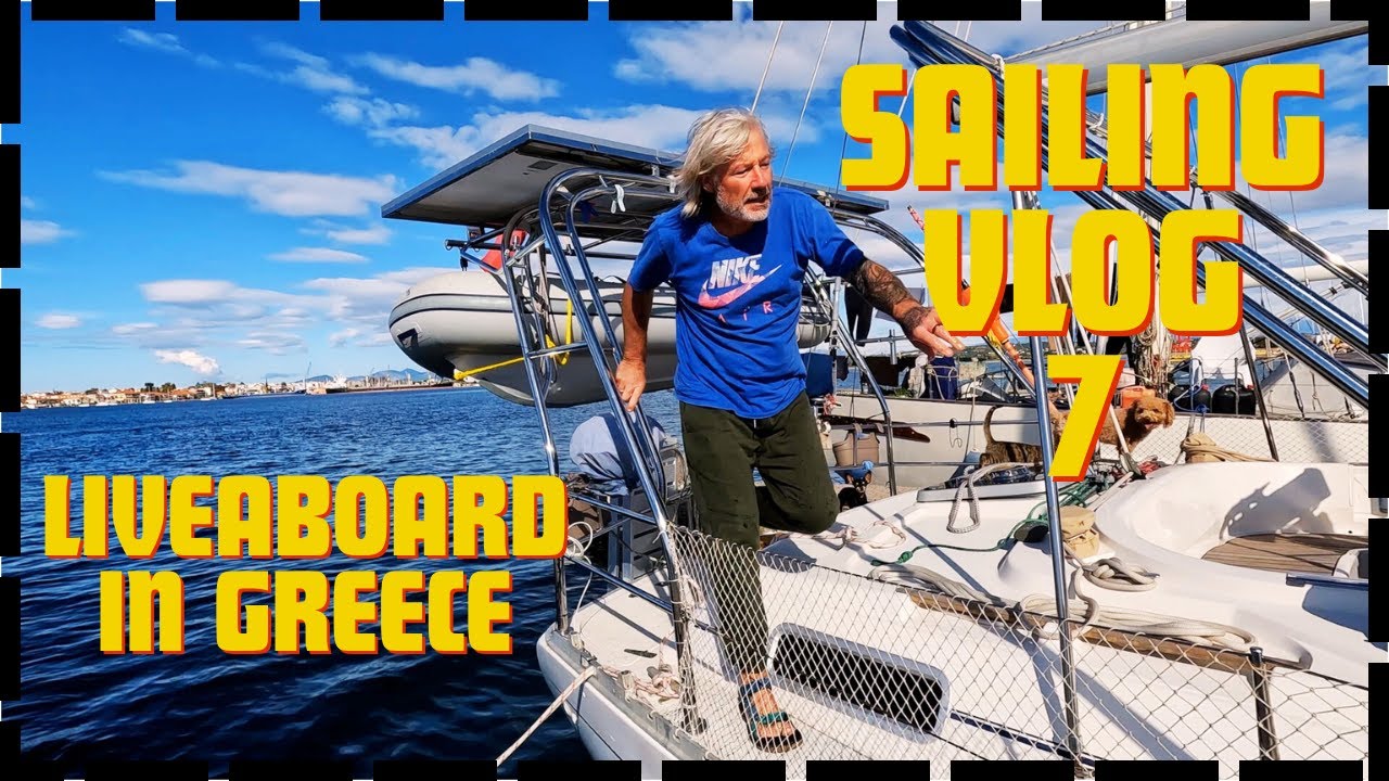 Life as a liveaboard  Sailboat #sailing VLOG #7 New Bimini Haul out Food, FUN in GREECE Moody 38CC