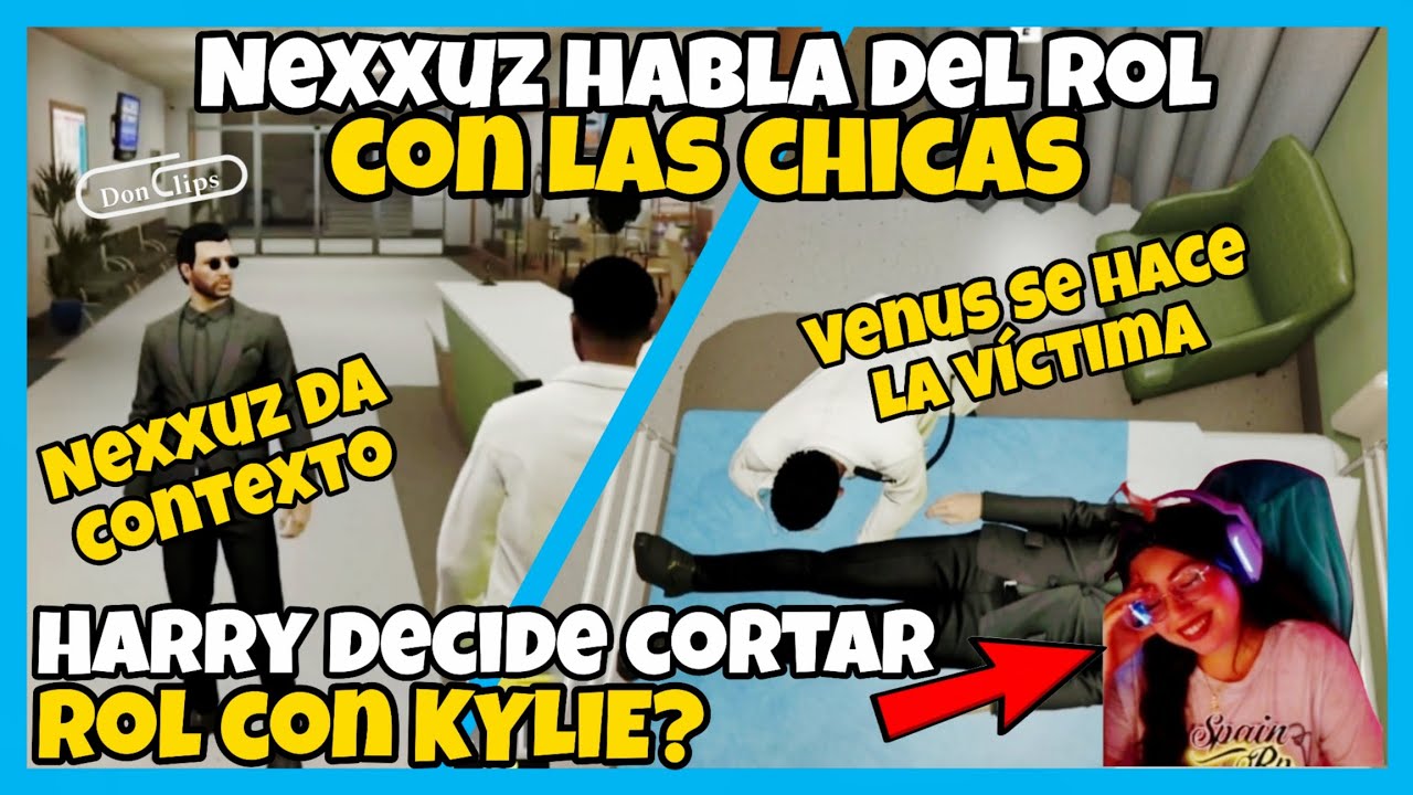 NEXXUZ habla DEL ROL con LAS CHICAS, HARRY descubre La VERDAD, VENUS LA VÍCTIMA, CORTA ROL? SpainRp