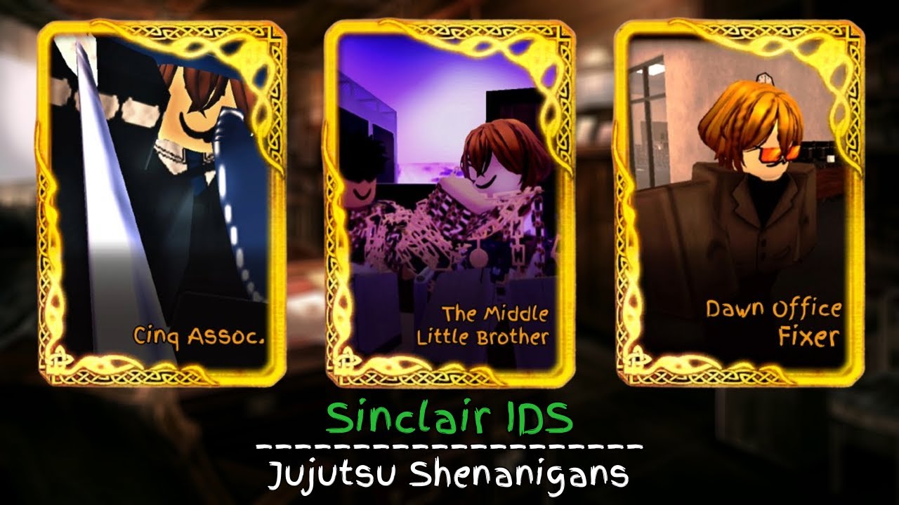 V1.69 | Sinclair IDS Custom Movesets Showcase in Jujutsu Shenanigans