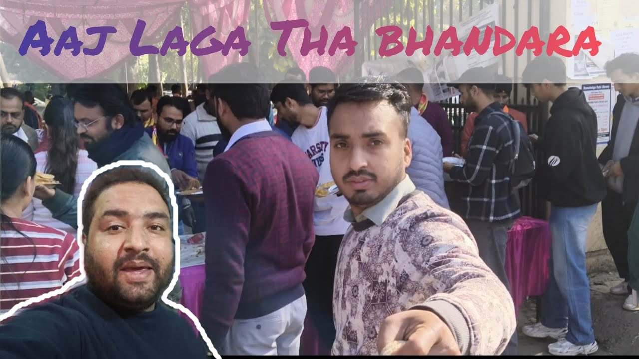 Aaj Laga Office k Bhar Bhandara