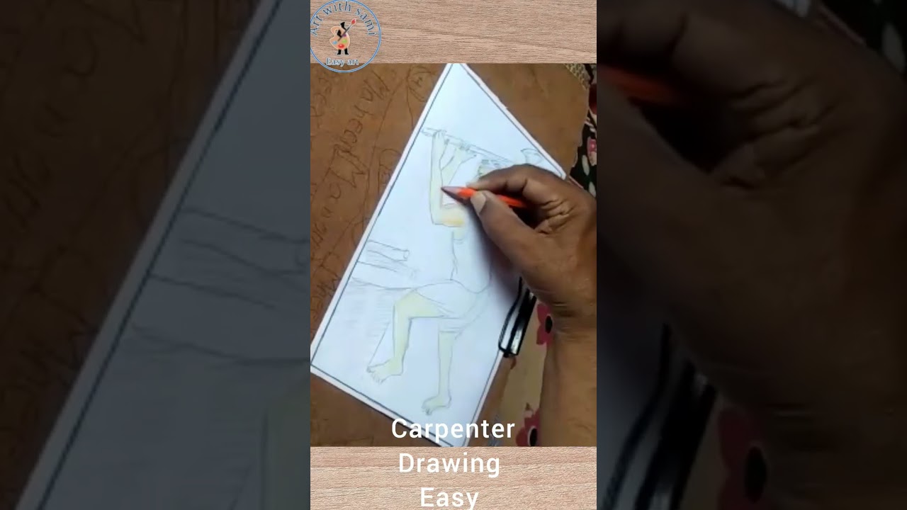#shorts#carpenterdrawingeasy#artwithsami#youtube