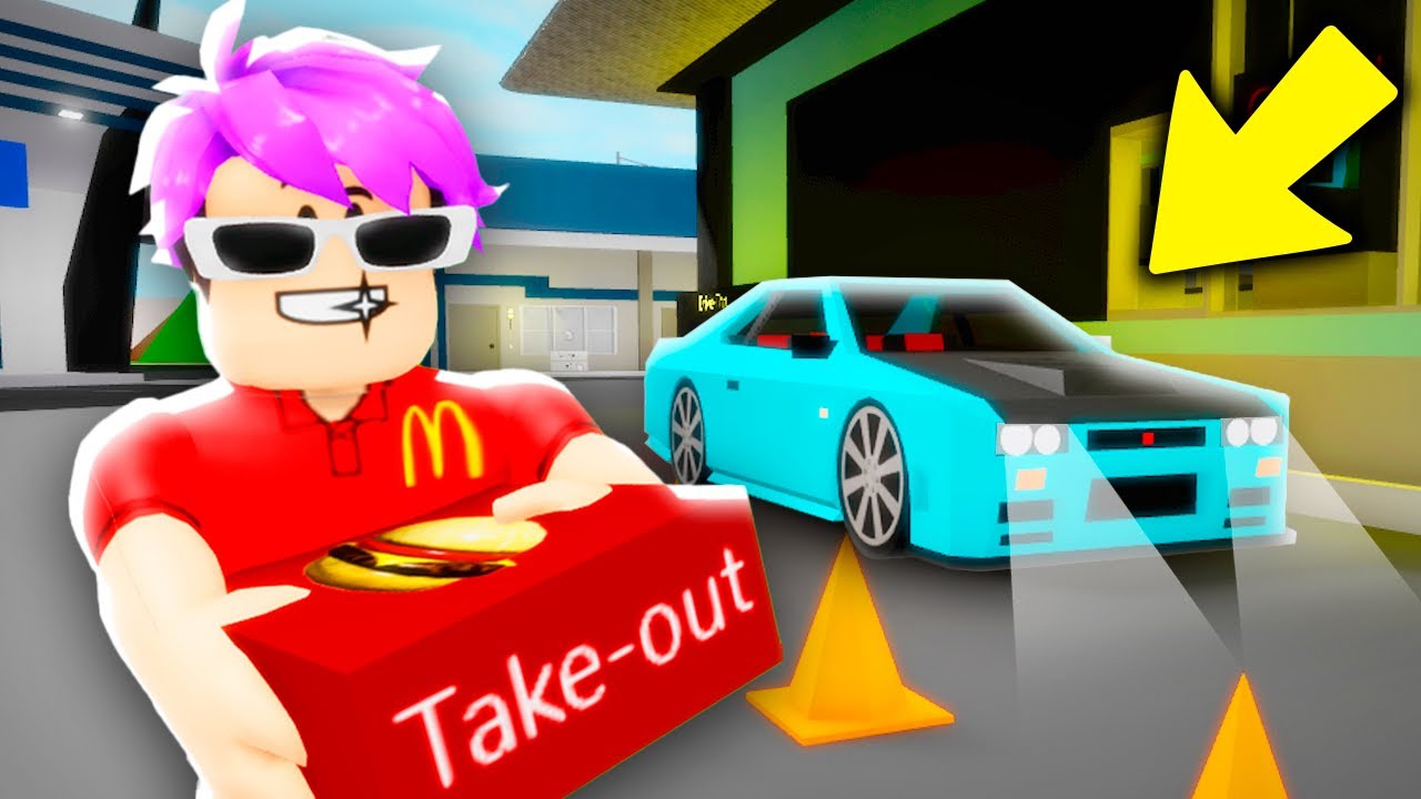 Abri Um DRIVE-THRU No BROOKHAVEN RP!
