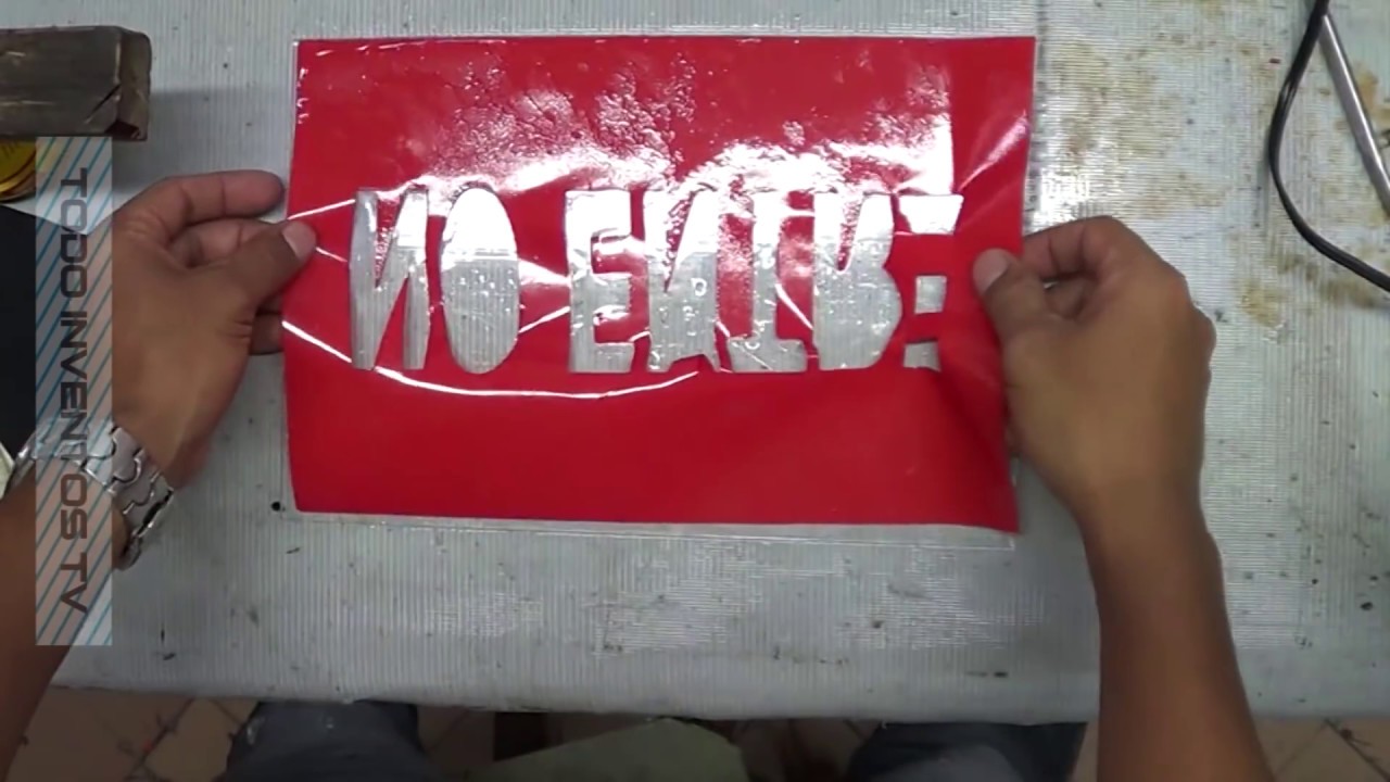 Сигнал роскошный алюминий и акрил